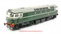 2675 Heljan Class 26 Diesel Locomotive in BR Green livery with tablet catcher recess